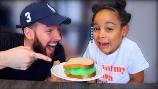 Slime Sandwich Prank on Cali [upl. by Lauzon]