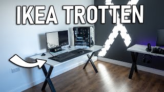 Picking up my new IKEA TROTTEN table  first impressions [upl. by Enomal]