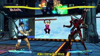 Street Fighter X Tekken PC  Eva 02  School Makoto [upl. by Tedmund416]