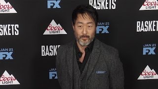 Kenneth Choi FXs Baskets Premiere Red Carpet [upl. by Eldredge363]