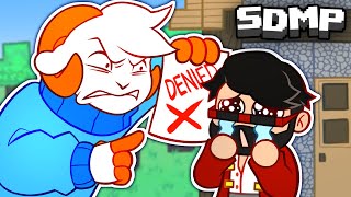 Schlatt RUINS His New Minecraft Server SDMP [upl. by Akcemat]