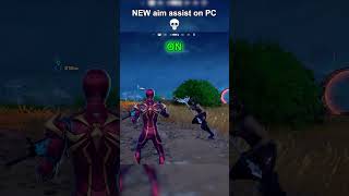 NEW AIM ASSIST ON MOUSE  KEYBOARD SETTING thrxve fortnite glitch [upl. by Dustin580]