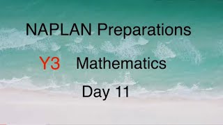 NAPLAN Preparations Year 3 Mathematics Day 11 [upl. by Slocum918]