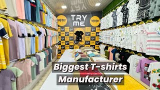 Mumbai Tshirts Manufacturer  Tshirts wholesale market  Try me [upl. by Duston]