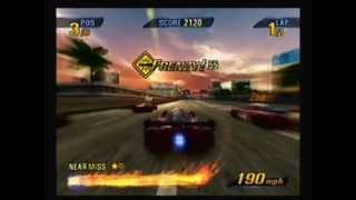 Burnout 3 Takedown  Walkthrough  Far East Tropical Drive Race 2 [upl. by Ariella]