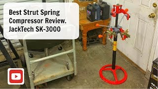 Best Strut Spring Compressor Review  JackTech SK3000  Macpherson [upl. by Bohman]