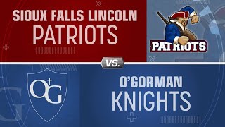 Sioux Falls Lincoln vs OGorman 2023 Class 11AAA Football Championship  Game Highlights [upl. by Shenan563]