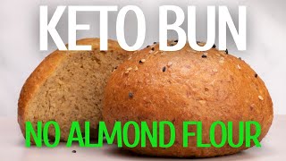 Keto Burger Bun Recipe  Low Carb Buns  Keto Bread  Keto Rolls  WITHOUT ALMOND FLOUR [upl. by Ivanah]