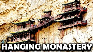 Hanging Temple Of Hengshan  Worlds Only Hanging Monastery  General Knowledge  Interesting Facts [upl. by Aneerol634]