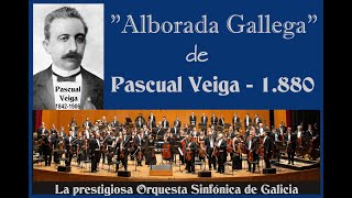 quotAlborada gallegaquot Pascual Veiga  Instrumental OSG  Imágenes de Galicia HD [upl. by Noseaj]