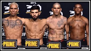 PESAGEM UFC 300 ALEX PEREIRA JAMAHAL HILL CHARLES OLIVEIRA ARMAN TSARUKYAN [upl. by Austina197]