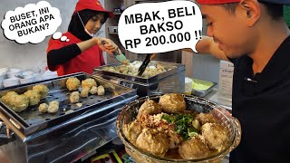 MUKBANG BAKSO 200 RIBU Dapet berapa bakso ya [upl. by Ynner]