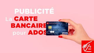 Publicité  La carte bancaire pour ados [upl. by Itnaihc363]