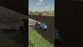 REALISTIC vs UNREALISTIC🚜 shorts [upl. by Jahdol]