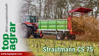 Strautmann CS 95 Miststreuer  Endlich wieder selber mist fahren [upl. by Nuahsyar514]