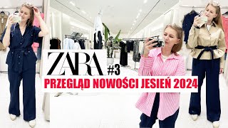 NOWOŚCI ZARA PRZEGLĄD TRENDY JESIEŃ ZIMA 2024 MIERZYMY cz3 [upl. by Valerle]