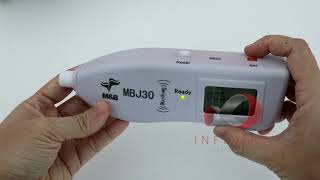 MBJ30 Transcutaneous Bilirubin Meter  Operating Procedure [upl. by Dinny]