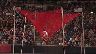 Human Cannonball at Fifth Third Ballpark [upl. by Willman407]