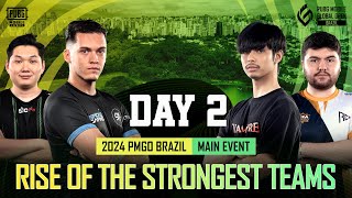 EN 2024 PMGO Brazil Main Event  Day 2  PUBG MOBILE Global Open Brazil [upl. by Derdlim429]