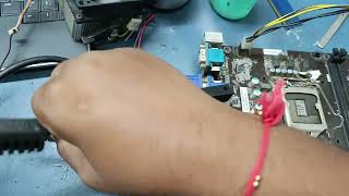 ECS H110M4C43 no display problem fixed max engineer galti karte hai debug card se testing [upl. by Octavia]