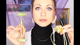 ASMR Relaxing Spa Treatment  Facial and Skin  Roleplay [upl. by Rayburn]