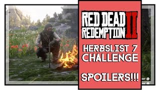 Red Dead Redemption 2 Herbalist 7 Challenge Guide SPOILERS [upl. by Burdelle]