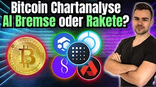 AICoins Rakete oder Korrektur Bitcoin amp Altcoins Chartanalyse  Wir gehen alle Märkte durch [upl. by Sherline755]