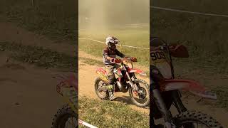 Enduro Bernartice 2024 Crash at the start [upl. by Seftton]