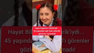 Hayat Bilgisinin Kikirikiydi 45 yaşındaki Çişil Oralı görenler gözlerine inanamadı keşfet [upl. by Ellerrehc]