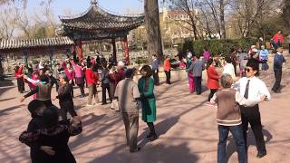 88 Dance class in a park Beijing China March 2018 [upl. by Gordon]