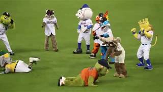 All MLB Mascots Dance Off [upl. by Greerson]