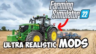 BEST REALISTIC MODS FOR FS22 [upl. by Rubinstein]