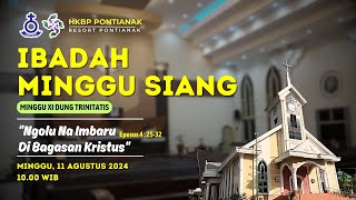 Ibadah Minggu Siang  11 Agustus 2024  pkl 1000 WIB [upl. by Alenson178]