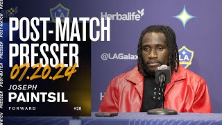 Joseph Paintsil PostMatch Presser  72024 [upl. by Ylaek]