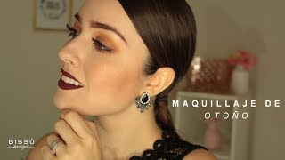 MAQUILLAJE PARA OTOÑO  BISSÚ BOUTIQUE  MONILLACA [upl. by Okin]