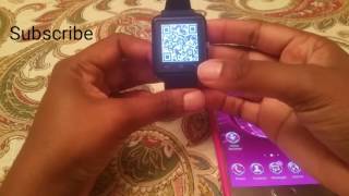 U8 Smart Watch connecting to Android phones and IPhone [upl. by Kaylyn236]