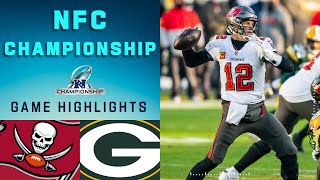 Buccaneers vs Packers NFC Championship Game Highlights  NFL 2020 Playoffs [upl. by Teryl]