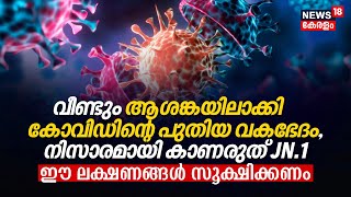 വീണ്ടും ആശങ്കയിലാക്കി Covidന്റെ പുതിയ വകഭേദം നിസാരമായി കാണരുത് JN1 ഈ ലക്ഷണങ്ങൾ സൂക്ഷിക്കണം  N18V [upl. by Lehrer403]