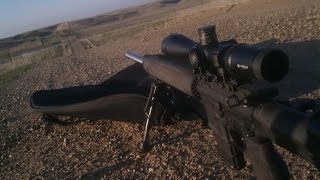 Using a Mildot reticle with MOA adjustments [upl. by Nnad]