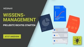 Webinar WissensmanagementProjekte richtig starten OnlineKonferenztag [upl. by Chong]