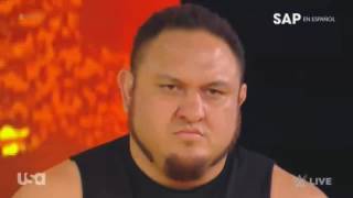 Samoa Joe Entrance  RAW 652017 [upl. by Nowed]