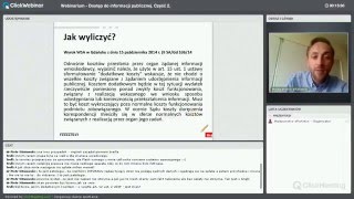 Webinarium  Dostęp do informacji publicznej Część 2  Krzysztof Izdebski [upl. by Wiener]