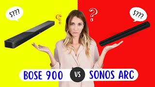 BOSE Smart Soundbar 900 Vs SONOS ARC  Which Best Dolby Atmos Soundbar should you buy in 2023 [upl. by Inahpets]