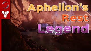 Destiny 2  Aphelions Rest  Lost Sector Legend [upl. by Aylat823]