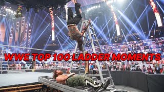 WWE TOP 100 LADDER MOMENTS [upl. by Staley]