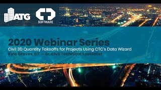 Civil 3D Quantity Takeoffs for Projects Pairing Native Functionality with CTCs Data Wizard [upl. by Eirruc871]