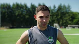 Interview Alex Roldan on match vs CF Monterray [upl. by Ethe449]