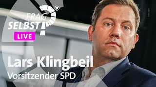 Eure Fragen an Lars Klingbeil Parteivorsitzender SPD  Frag selbst 2024 [upl. by Katzir951]