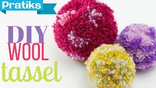 How to Make a Pompom or a Christmas Ball with Yarn [upl. by Onaicram]