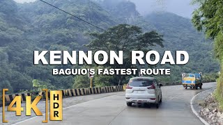 Driving at Kennon Road The Fastest But Riskiest Road to Baguio  NOW OPEN to Tourists  Philippines [upl. by Teemus867]